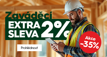 Zaváděcí extra sleva 2%