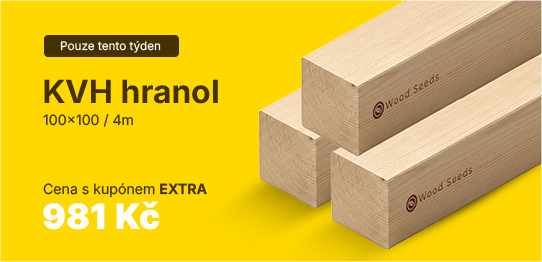 KVH hranol SMRK 100×100 / 4 m