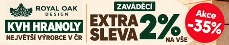 KVH Zaváděcí extra sleva